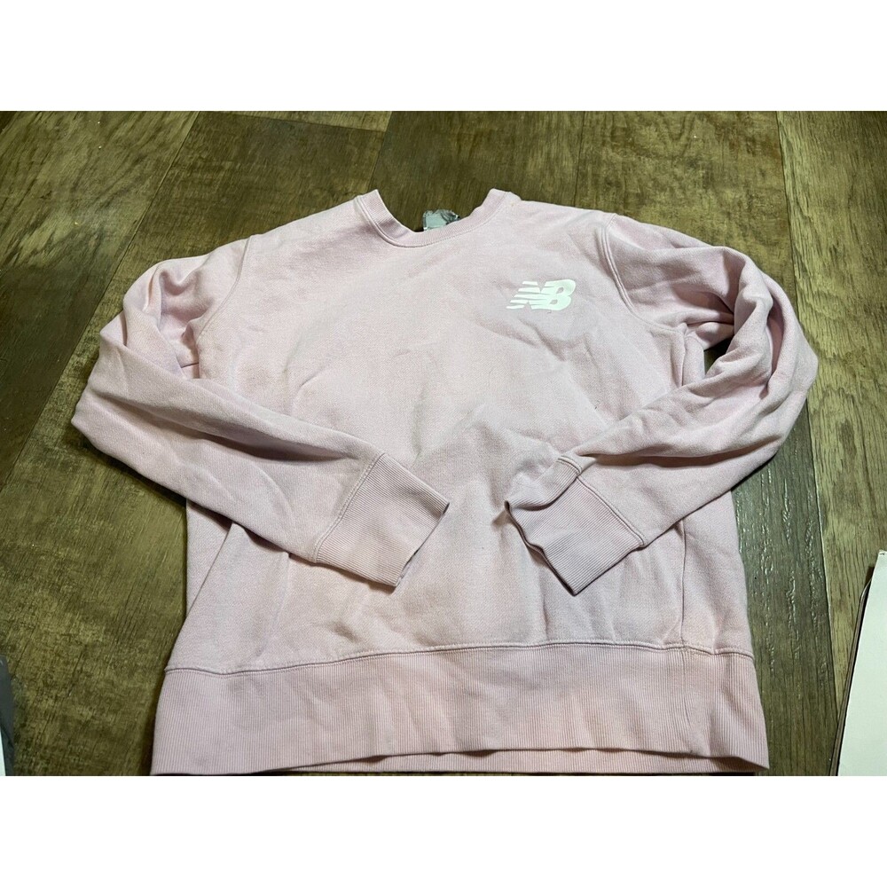 New Balance Hoodie Womens 38 " Chest Pink Long Sleeve Pull Over